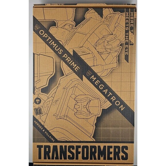 Transformers Optimus Prime and Megatron Heroes and Villains 2-Pack Action Figure - Picture 1 of 9